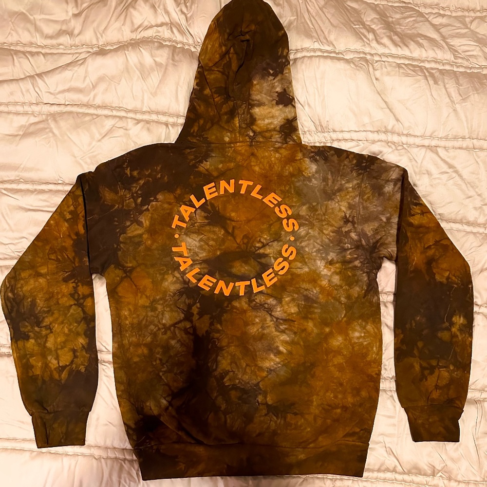 Talentless Men’s Tie Dye Camo Hoodie